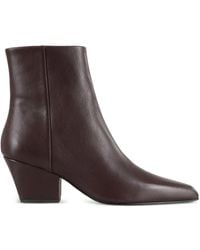 Paris Texas - Spitze Stiefel mit Blockabsatz 60mm - Lyst