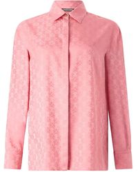 Roberto Cavalli - Camisa Con Monograma Estampado - Lyst