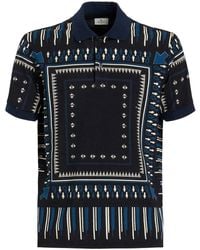 Etro - Polo con motivo geométrico - Lyst