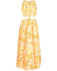 Faithfull the Brand - Zeta カットアウト ドレス - Lyst