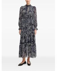 Ouí - Printed Maxi Dress - Lyst