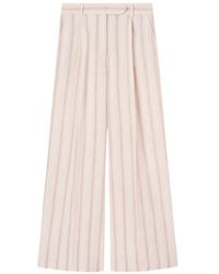 Fedeli - Carlo Gestreepte Broek - Lyst
