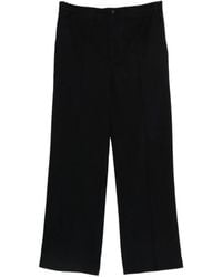 Moncler - Logo-Patch Straight-Leg Trousers - Lyst
