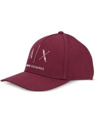 ARMANI EXCHANGE - Logo-Print Baseball Cap - Lyst