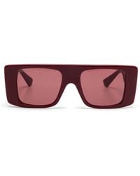 Gucci - Rectangle-Frame Sunglasses - Lyst