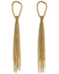 forte_forte - Chain-Tassel Earrings - Lyst