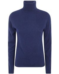Rossopuro - Roll-Neck Cashmere Sweater - Lyst