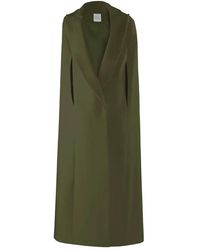 Vestiaire d'un Oiseau Libre - Collared Slit Cape - Lyst