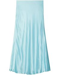 Tory Burch - Satin Skirt - Lyst