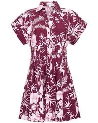 Cara Cara - Nash Floral-Print Mini Dress - Lyst