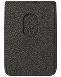 Burberry - City Check Magnetic Card Case - Lyst