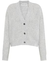 EMERSON RENALDI - Buttoned V-Neck Cardigan - Lyst
