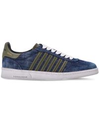 DSquared² - Baskets En Jean À Lacets - Lyst