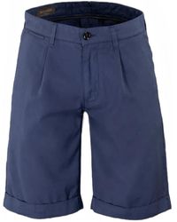 Moorer - Pantalones de vestir cortos con pinzas - Lyst