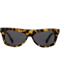 Jacquemus - Tortoiseshell Geometric Sunglasses - Lyst