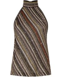 Missoni - Halter Neck Top - Lyst