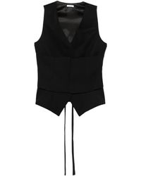 McQueen - Canotta Con Cintura - Lyst