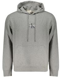 Calvin Klein - Hoodie À Logo Imprimé - Lyst