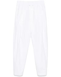 Jil Sander - Pantalon Tablillas Ajustables Blanco - Lyst