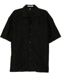 CHIAHUNG SU - Floral-Print Hand-Woven Shirt - Lyst