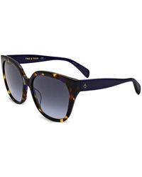 Rag & Bone - Tortoiseshell-Effect Sunglasses - Lyst