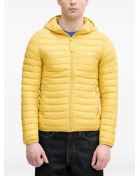 Benetton - Hooded Quilted Jacket - Lyst