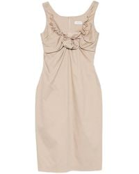 Magda Butrym - Flower-Detail Midi Dress - Lyst