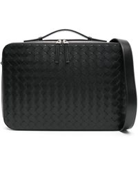 Bottega Veneta - Getaway Leather Briefcase - Lyst