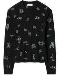Tory Burch - Pull À Broderies - Lyst