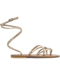 K. Jacques - Strappy Leather Sandals - Lyst