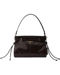 Prada - Bonnie Leather Handbag - Lyst