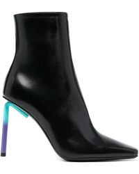Off-White c/o Virgil Abloh - Nappa Leather Allen Ankle Boots - Lyst