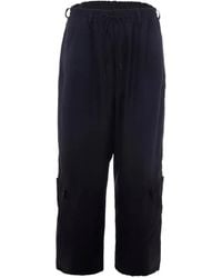 Y-3 - Sport Uniform Wide-Leg Pants - Lyst