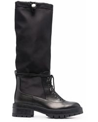 Aquazzura - Lace-Up Detail Boots - Lyst