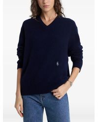Sporty & Rich - Pull À Logo Brodé - Lyst