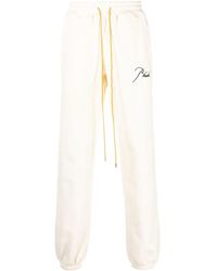 Rhude - Pantalones de chándal con logo bordado - Lyst