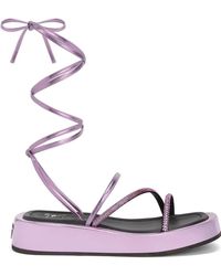 Giuseppe Zanotti - Melburne Laces Sandals - Lyst