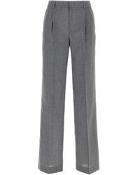 PT Torino - Lola Tailored Wool Trousers - Lyst