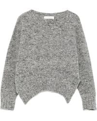 Liviana Conti - Flecked Side-Slit Sweater - Lyst