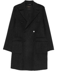 Paltò - Double-Breasted Wool Coat - Lyst