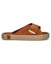 Bohonomad - Buckle-Fastening Rope-Detail Espadrilles - Lyst