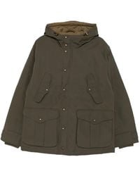 Filson - Waxed Mountain Park Hooded Multi-Pocket Coat - Lyst