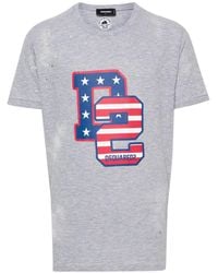 DSquared² - Muscle Fit Tee - Lyst