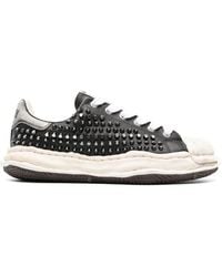 Maison Mihara Yasuhiro - Exclusive Edition Blakey Og Sole Studded Canvas Low-Top Sneakers - Lyst