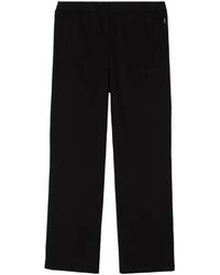 Burberry - Logo-Detail Cotton Track Pants - Lyst