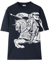 Burberry - T-shirt EKD en coton - Lyst
