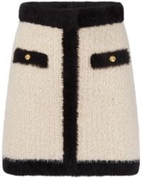 Nina Ricci - Tweed Mini Skirt - Lyst