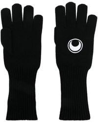 Marine Serre - Merino Wool Knit Gloves - Lyst