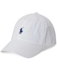 Polo Ralph Lauren - Embroidered Twill Baseball Cap - Lyst