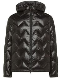 Peuterey - Chevron-Quilted Hooded Coat - Lyst